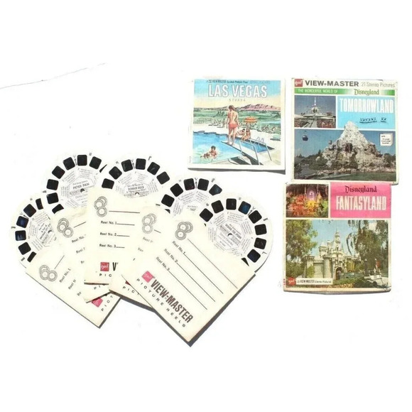 Vtg Random GAF Viewmaster Reels - Universal Studios WINNIE THE POOH Las Vegas - Picture 1 of 1
